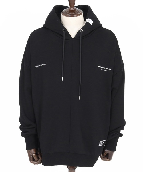 GLIMCLAP（グリムクラップ）の「mpa3941-Point Graphic Sweat Hoodie スウェットパーカー(192-057-gla-cf)（パーカー・メンズ・ブラック/オフホワイト/ミックスグレー・S/M/L）」の19枚目の写真