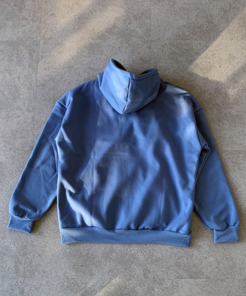 SHEPP(シープ)の「フロント刺繍 ルーズフーディー(パーカー・レディース・ブルー/グレー/ブラック/アイボリー・M/L)」の22枚目の写真