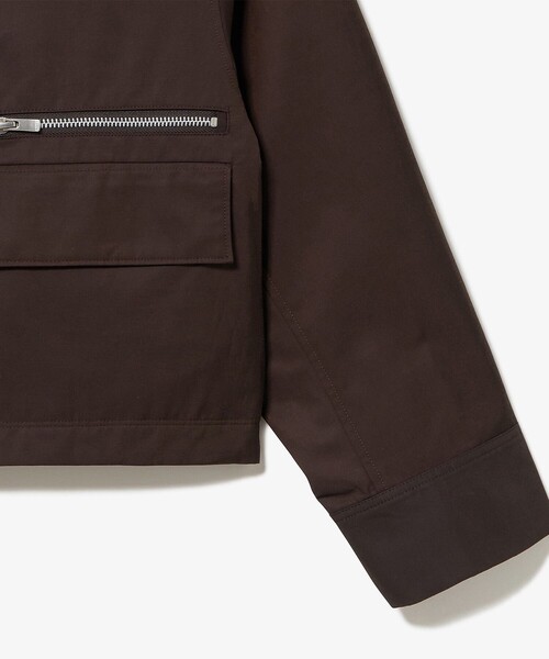LACOSTE（ラコステ）の「コーデュロイカラーショート丈 ジップアップブルゾン（ブルゾン・レディース・ネイビー/ダークブラウン・34/36/38/40）」の13枚目の写真