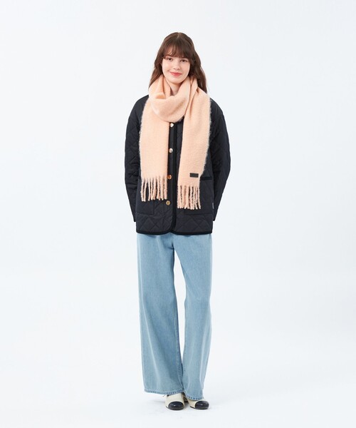 MACKINTOSH PHILOSOPHY（ﾏｯｷﾝﾄｯｼｭ ﾌｨﾛｿﾌｨｰ）の「【ROYTON MIDDLE WIDE（ロイトンミドルワイド）】キルティング（ブルゾン・レディース・ダークネイビー/カーキ/ホワイト系その他・38/40/36）」の6枚目の写真