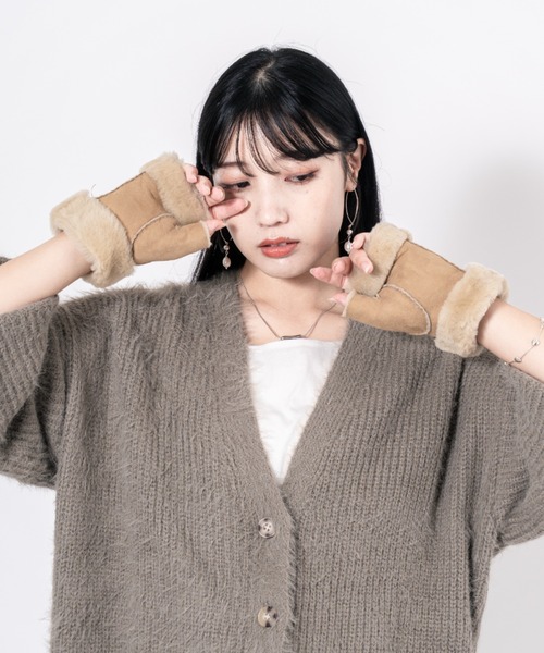 セール】【GALA GLOVES/ガーラグローブ】シープスキン フィンガーレス