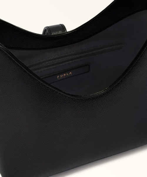 FURLA（フルラ）の「フルラ イリデ ミニホーボーバッグ（ショルダーバッグ・レディース・モカ/ホワイト/ブラック・ONE SIZE）」の16枚目の写真