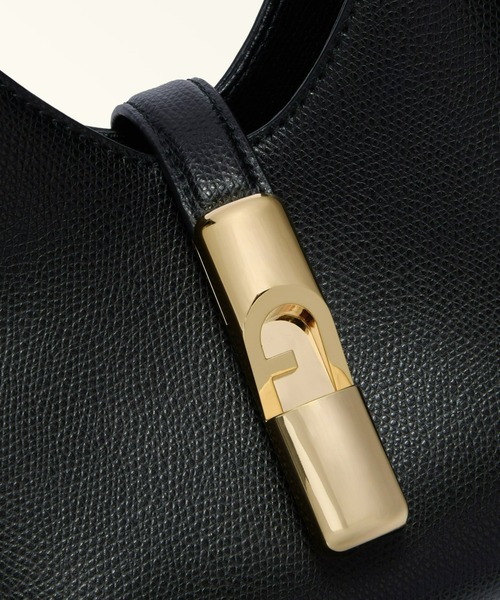 FURLA（フルラ）の「フルラ イリデ (Furla Iride) ミニホーボーバッグ（ショルダーバッグ・レディース・モカ/ホワイト/ブラック・ONE SIZE）」の16枚目の写真