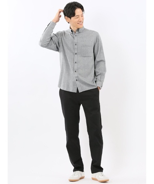 TAKA-Q(タカキュー)の「【綿混 ストレッチ】タカキュー トラウザー パンツ ツイル(チノパンツ・メンズ・ブラック/グレー系その他2/ネイビー/ベージュ・S/3L/MEDIUM/LARGE/X-LARGE)」の8枚目の写真