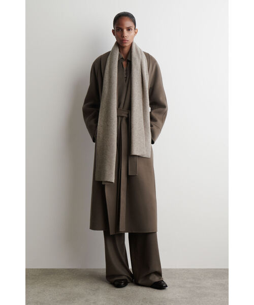 COS（コス）の「リブ編みウールカシミヤマフラー（マフラー）」 - WEAR