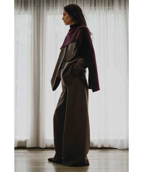 COS（コス）の「リブ編みウールカシミヤマフラー（マフラー）」 - WEAR