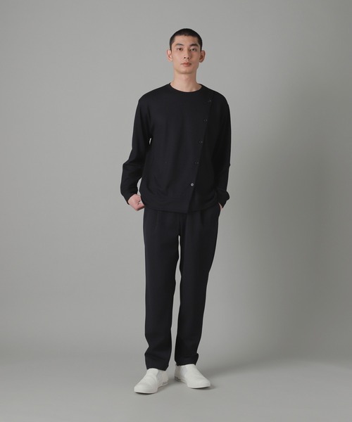 ZUCCa（ズッカ）の「ウールジャージィー / プルオーバー / S（ニット/セーター・メンズ・ネイビー/オレンジ/グレー・M size）」の6枚目の写真