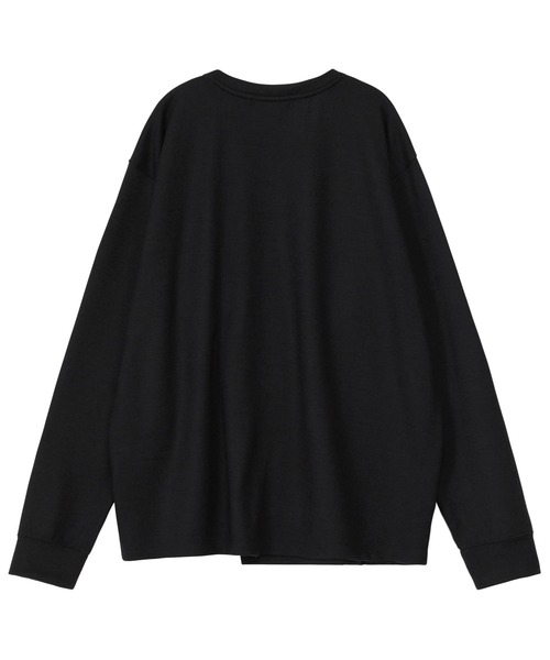 ZUCCa（ズッカ）の「ウールジャージィー / プルオーバー / S（ニット/セーター・メンズ・ネイビー/オレンジ/グレー・M size）」の8枚目の写真