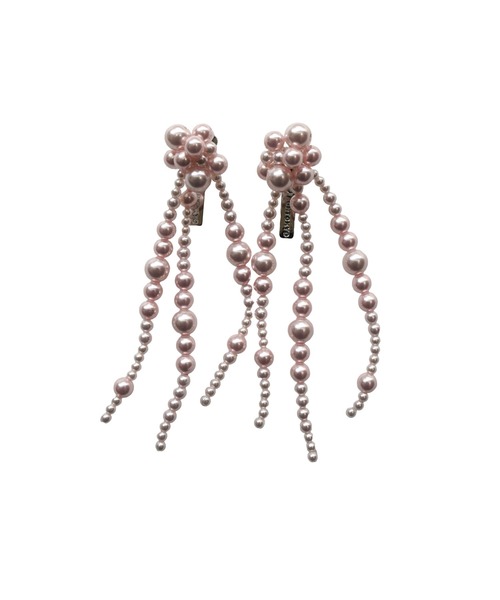 NON TOKYO（ノントーキョー）の「NON TOKYO/ノントーキョー/フリンジパールイヤリング（イヤリング・レディース・ピンク/イエロー/ブルー・F）」の15枚目の写真