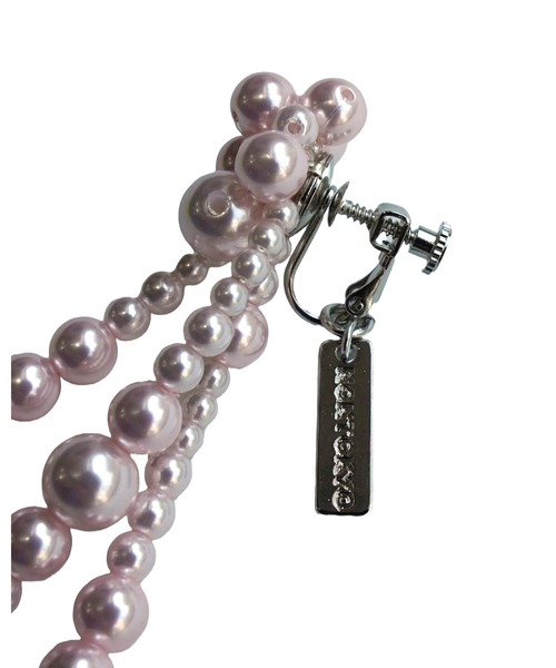 NON TOKYO（ノントーキョー）の「NON TOKYO/ノントーキョー/フリンジパールイヤリング（イヤリング・レディース・ピンク/イエロー/ブルー・F）」の13枚目の写真