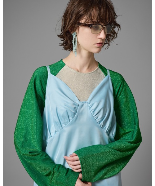 NON TOKYO（ノントーキョー）の「NON TOKYO/ノントーキョー/フリンジパールイヤリング（イヤリング・レディース・ピンク/イエロー/ブルー・F）」の8枚目の写真