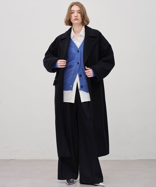 ライトメルトン ロングチェスターコート（チェスターコート）｜uncrave