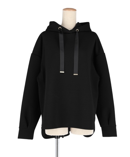 coca(coca)(コカ)の「ソフトスウェットリボンパーカー(パーカー・レディース・ブラック/グレー・L/M/S)」の21枚目の写真