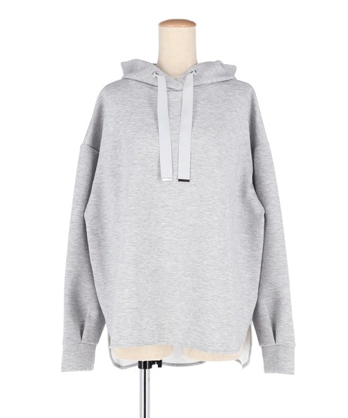 coca(coca)(コカ)の「ソフトスウェットリボンパーカー(パーカー・レディース・ブラック/グレー・L/M/S)」の22枚目の写真