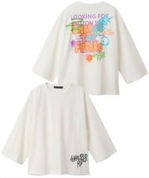 QUNTSTYLE（キュントスタイル）の「ビッグシルエットプリントＴシャツ（Tシャツ/カットソー・キッズ）」