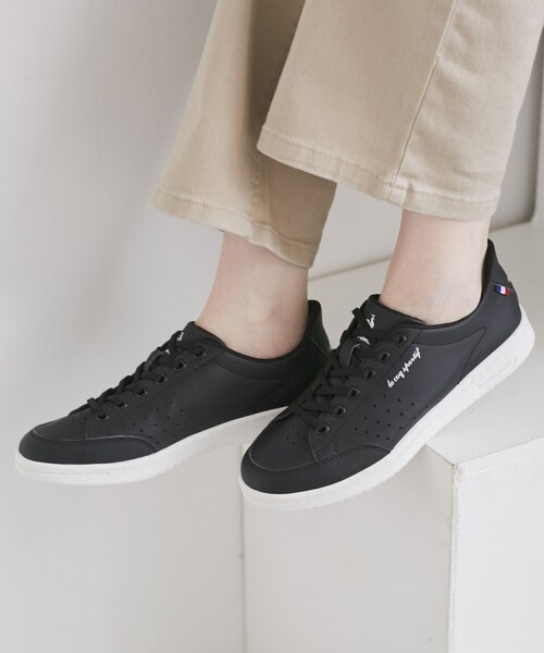 le coq sportif(ルコックスポルティフ)の「【le coq sportif/ルコックスポルティフ】ラ ローランSI/LA ROLAND SI(スニーカー・レディース・ブラック・24.5cm/23.5cm/24.0cm)」の9枚目の写真