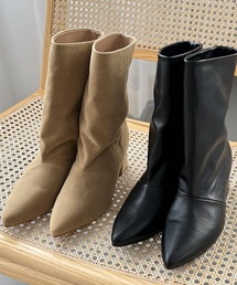 Doux archives | ワイドシャフトミドルブーツ(ブーツ)