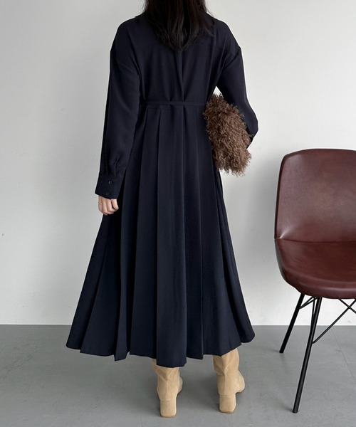 Doux archives（ドゥアルシーヴ）の「ワイドシャフトミドルブーツ（ブーツ・レディース・ベージュ/ブラック・LARGE/MEDIUM）」の19枚目の写真