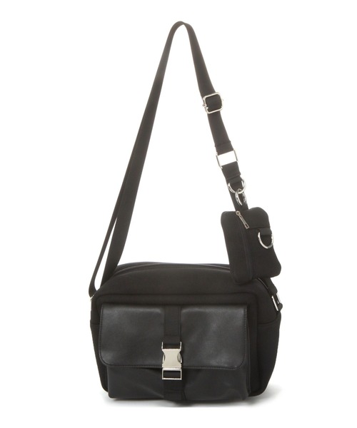 Câlin ショルダーバッグ 黒 新品未使用 CLEDRAN｜LALI SEPARATE SHOULDER ショルダーバッグ 巾着 保存袋付き