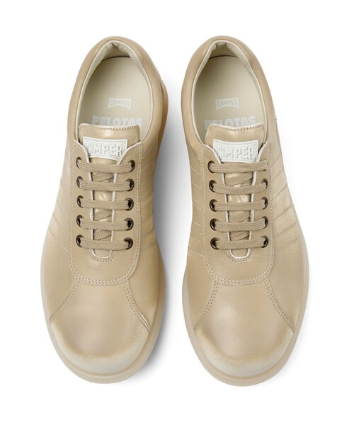 CAMPER（カンペール）の「[カンペール] PELOTAS ARIEL / レザースニーカー（スニーカー・メンズ・キャメル・27.5cm/26.0cm/27.0cm/28.0cm/25.5cm）」の4枚目の写真