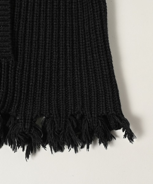 ADAM PATEK(アダムパテック)の「ADAMPATEK/cotton wool damaged driver’s knit/ダメージドライバーズニットブルゾン(AP2521028)(その他アウター・レディース・グレー/ブラック・1/2)」の13枚目の写真