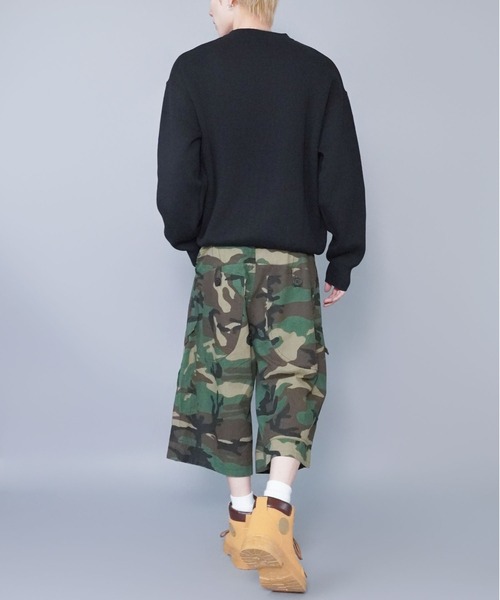 SPINNS（スピンズ）の「ジャガードロゴニット/クラッシュ/スウェットライク/チクチクしない（ニット/セーター・メンズ・ブラック/グレー/ネイビー・ONESIZE）」の11枚目の写真