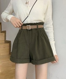 Miniministore（ミニミニストア）の「ベルト付き ショートパンツ コーデュロイ（スラックス・レディース）」
