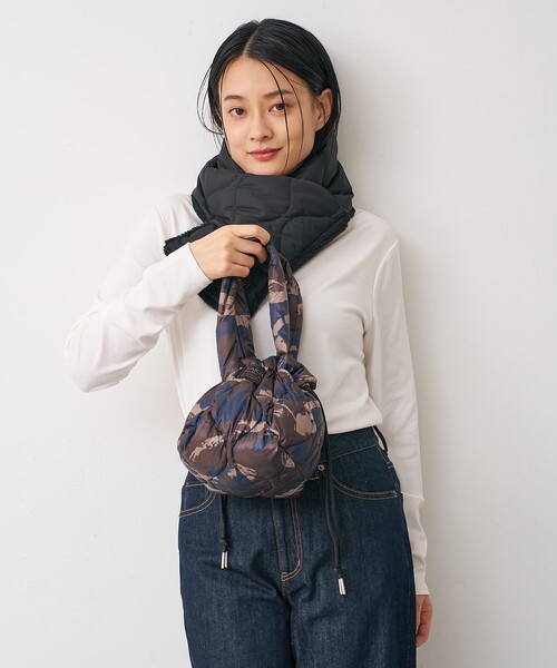 TAION(タイオン)の「【WEB限定】【TAION】 ミリタリー ダウントートバッグS(トートバッグ・レディース・ブラック/その他/モスグリーン/オフホワイト/ブルー・S)」の10枚目の写真