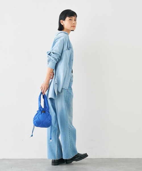 TAION(タイオン)の「【WEB限定】【TAION】 ミリタリー ダウントートバッグS(トートバッグ・レディース・ブラック/その他/モスグリーン/オフホワイト/ブルー・S)」の11枚目の写真