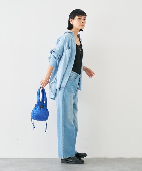 TAION(タイオン)の「【WEB限定】【TAION】 ミリタリー ダウントートバッグS(トートバッグ・レディース・ブラック/その他/モスグリーン/オフホワイト/ブルー・S)」の22枚目の写真