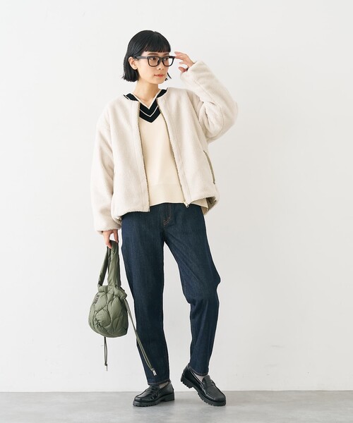 TAION(タイオン)の「【WEB限定】【TAION】 ミリタリー ダウントートバッグS(トートバッグ・レディース・ブラック/その他/モスグリーン/オフホワイト/ブルー・S)」の20枚目の写真