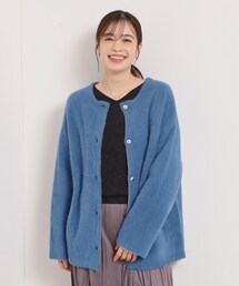ITS'DEMO | 【手洗い可】フェザーWフェイスコーディガン(カーディガン/ボレロ)