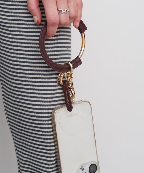 Spick & Span(スピックアンドスパン)の「《WEB限定追加2》HASHIBAMI / ハシバミ ウィンドベルハンドストラップ(その他小物・レディース・ブラウン/ブラック・FREE)」の5枚目の写真