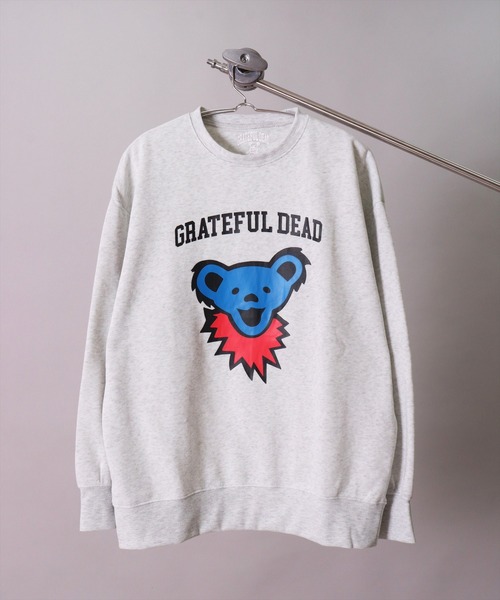 Grateful Dead(グレイトフルデッド)の「(DV)【Grateful Dead】ダンシング・ベアー プリント スウエット プルオーバー(スウェット・メンズ・ブラック系4/ライトグレー系1/ブラック系3/ライトグレー系2・M/L/XL)」の11枚目の写真