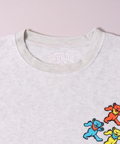 Grateful Dead(グレイトフルデッド)の「(DV)【Grateful Dead】ダンシング・ベアー プリント スウエット プルオーバー(スウェット・メンズ・ブラック系4/ライトグレー系1/ブラック系3/ライトグレー系2・M/L/XL)」の13枚目の写真