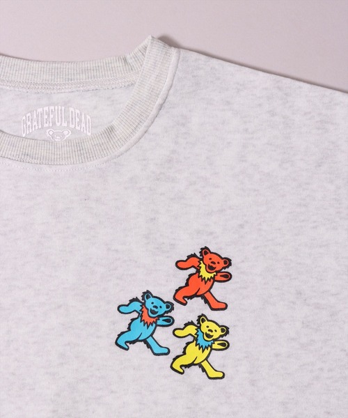 Grateful Dead(グレイトフルデッド)の「(DV)【Grateful Dead】ダンシング・ベアー プリント スウエット プルオーバー(スウェット・メンズ・ブラック系4/ライトグレー系1/ブラック系3/ライトグレー系2・M/L/XL)」の14枚目の写真
