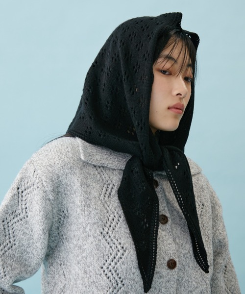 アイレットニットスカーフ（マフラー）｜FUULLY STUDIO（フーリィー