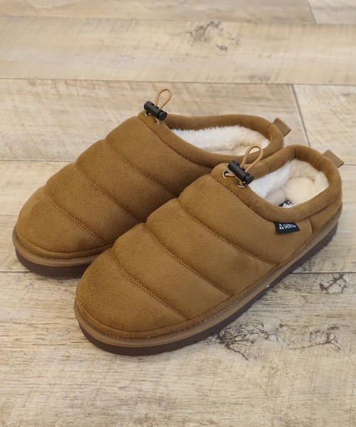 セール】【GERRY/ジェリー】フェイクスエード×裏ボア サボサンダル