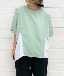 Q（キュー）の「半袖ブラウス（シャツ/ブラウス）」