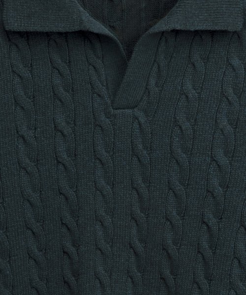 SIGNATURE（シグネチャ）の「ケーブルカラーニット[グリーン]（ニット/セーター・レディース・その他・MEDIUM/LARGE）」の14枚目の写真