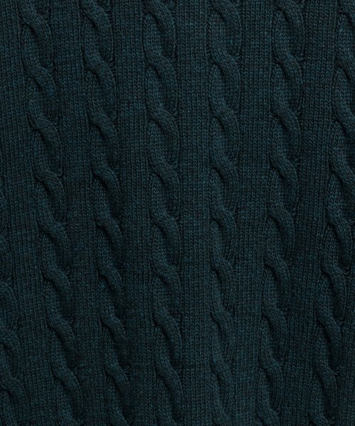 SIGNATURE（シグネチャ）の「ケーブルカラーニット[グリーン]（ニット/セーター・レディース・その他・MEDIUM/LARGE）」の16枚目の写真