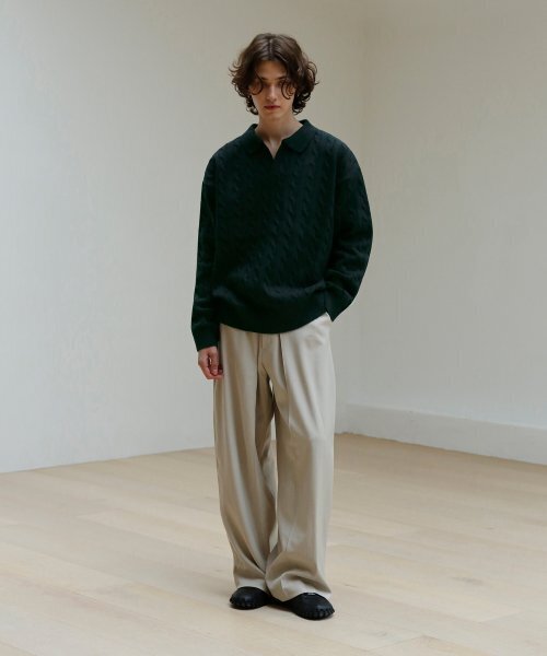 SIGNATURE（シグネチャ）の「ケーブルカラーニット[グリーン]（ニット/セーター・レディース・その他・MEDIUM/LARGE）」の17枚目の写真