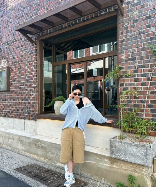 DIMITRI BLACK(ディミトリブラック)の「ダブルニットワークハーフパンツ_ベージュ(その他パンツ・レディース・その他・MEDIUM/LARGE/X-LARGE)」の9枚目の写真