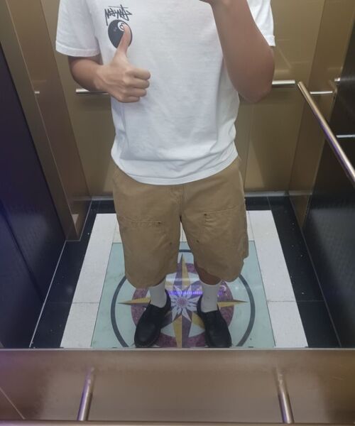 DIMITRI BLACK(ディミトリブラック)の「ダブルニットワークハーフパンツ_ベージュ(その他パンツ・レディース・その他・MEDIUM/LARGE/X-LARGE)」の11枚目の写真