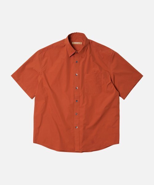 FRIZMWORKS(フリズムワークス)の「OG POPLIN OVERSIZED SHIRT _ BRICK(シャツ/ブラウス・メンズ・その他・SMALL/MEDIUM/LARGE/X-LARGE)」の1枚目の写真