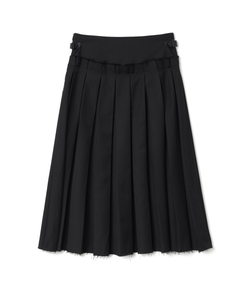 MILLO WOMEN（ミロウーマン）の「バックルプリーツスカート[ブラック]（スカート・レディース・その他・SMALL/MEDIUM）」の15枚目の写真