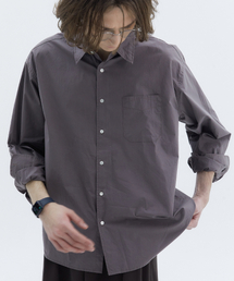 TRIP LE SENS（トリップ ル センス）の「ライクコットンシャツ_ココアブラウン（シャツ/ブラウス）」