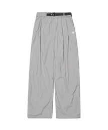 SHADE BELTED PANTS - GRAY