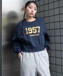 WEGO/裏起毛グラフィックスウェット