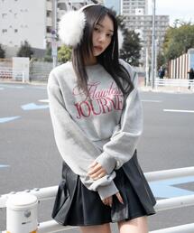 WEGO/裏起毛グラフィックスウェット